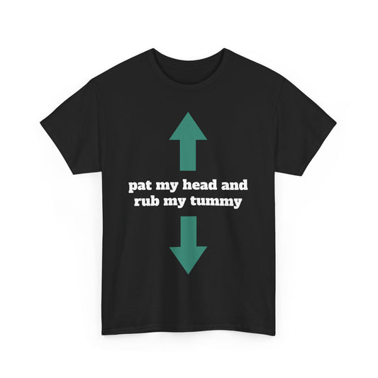 pat my head and rub my tummy