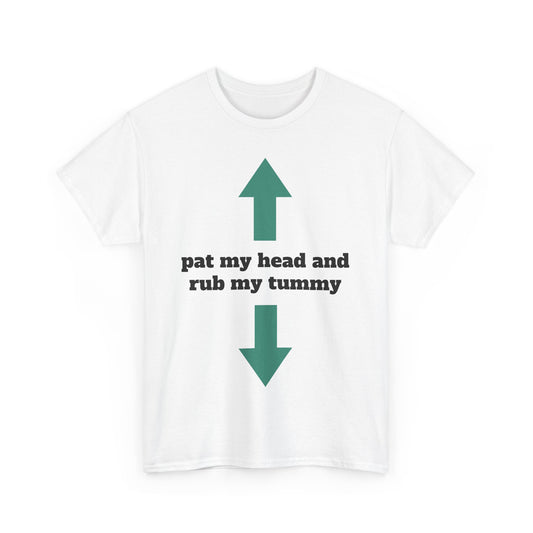 pat my head and rub my tummy